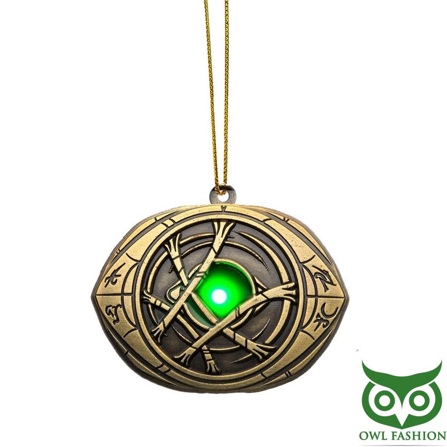 161 3D Dr Strange Eye Of Agamotto Custom Ornament