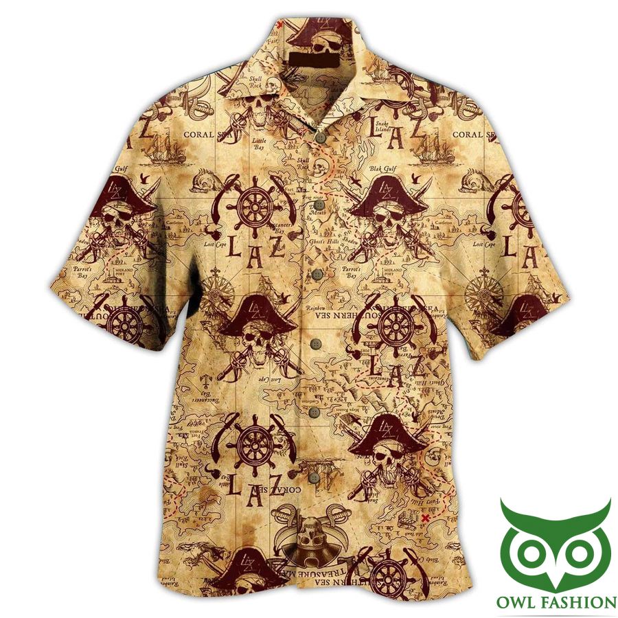 18 Skull Pirates Style Lover Limited Edition Hawaiian Shirt