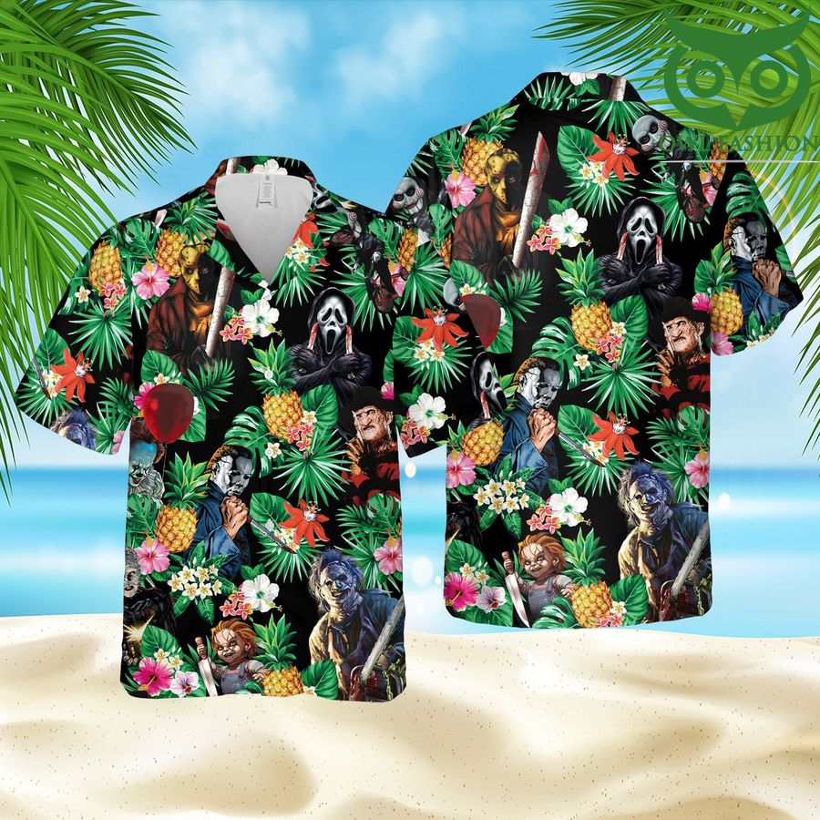 7 Horror 3D Hawaii Shirts Shorts summer
