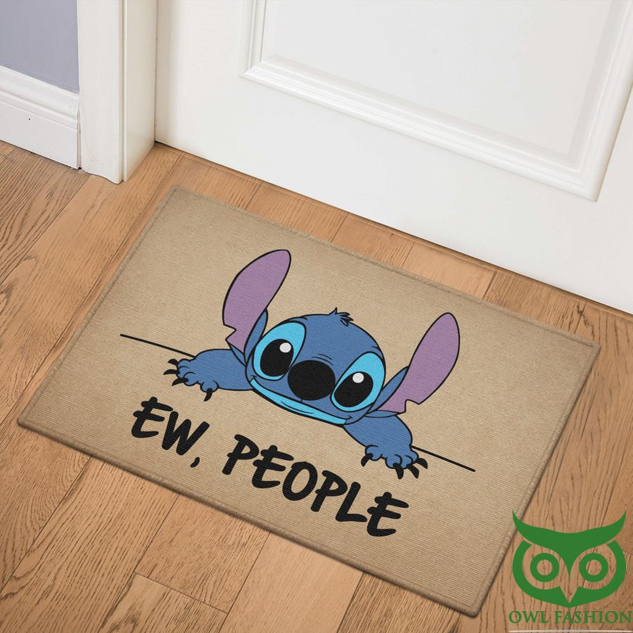 86 Stitch Disney Ew People Door Mat Bath Mat