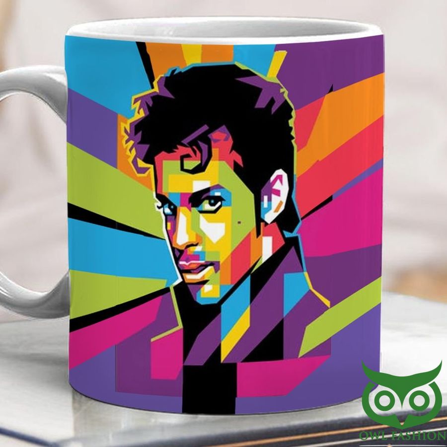 18 The Artist Prince Colorful Arrays Mug