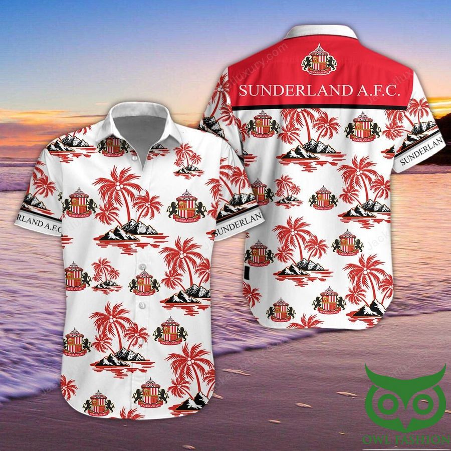 13 Sunderland Button Up Hawaiian Shirt