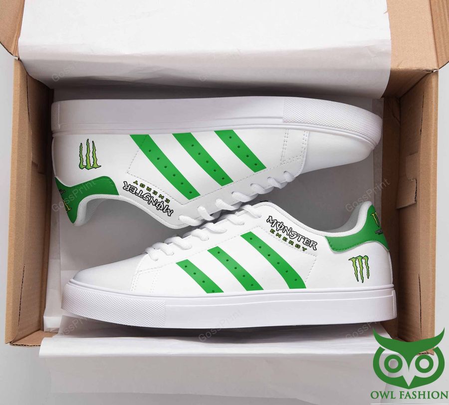 30 MONSTER ENERGY green line white STAN SMITH Shoes