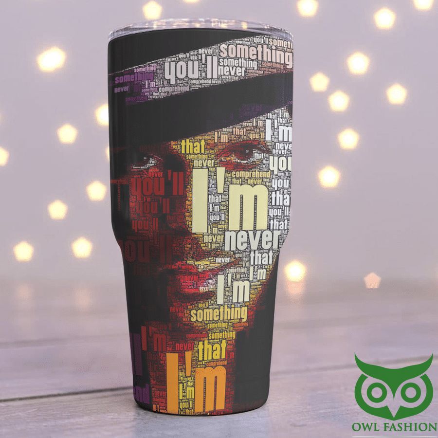 59 The Artist Prince Face Quotes Black White Red Tumbler