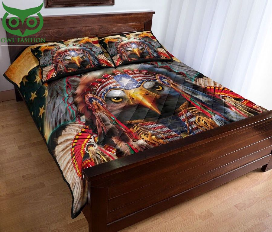 99 Native American Eagle Feathers Bedding Set
