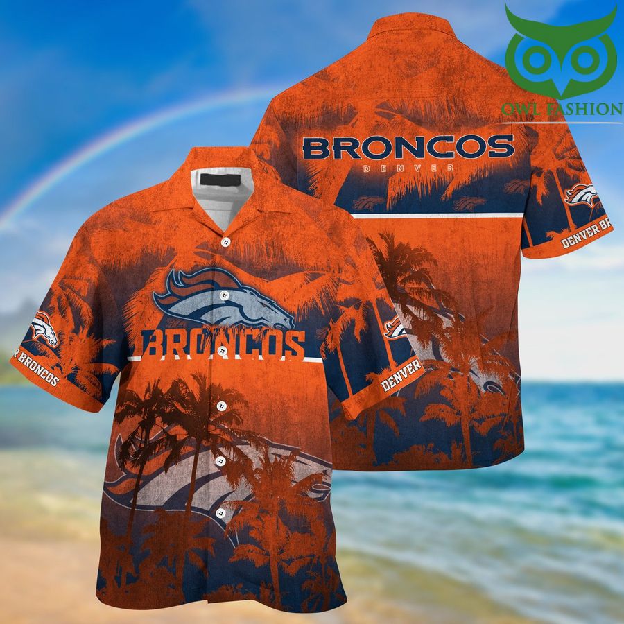 111 Denver Broncos Hawaiian Shirt Summer Shirt