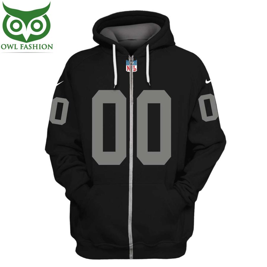 131 Personalized Oakland Raiders 3D hoodie T shirt