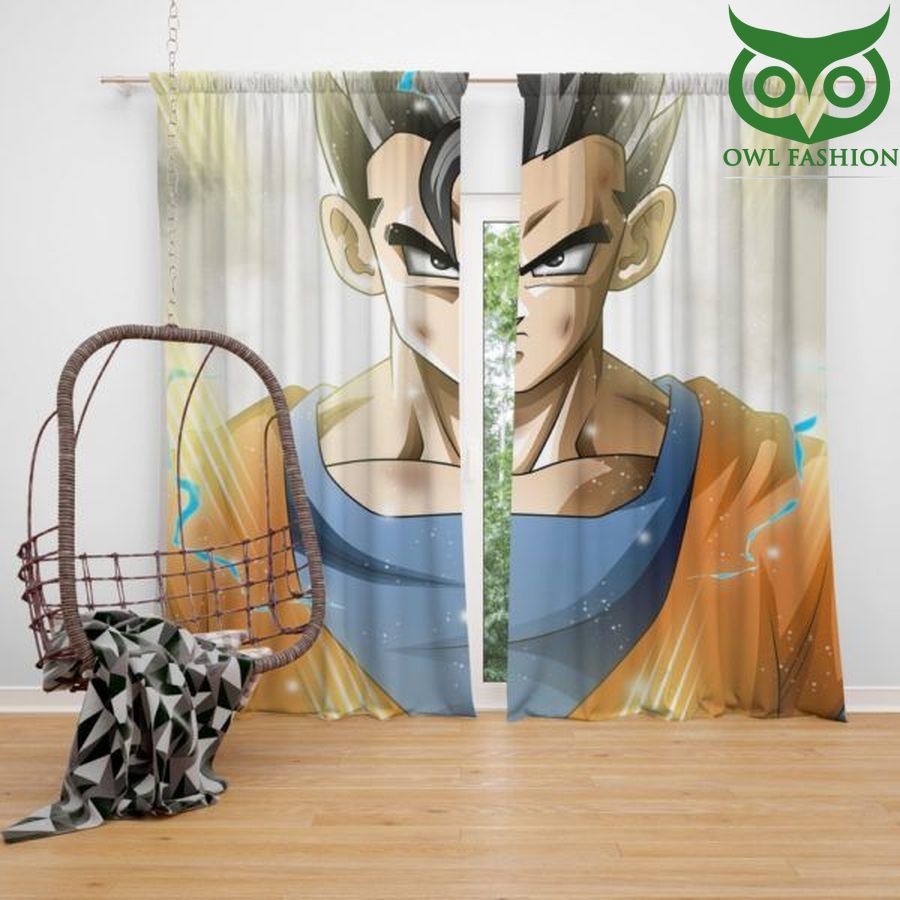 50 Ultimate Gohan Mystic Gohan Dragon Ball Super Bedroom waterproof house and room decoration shower window curtains