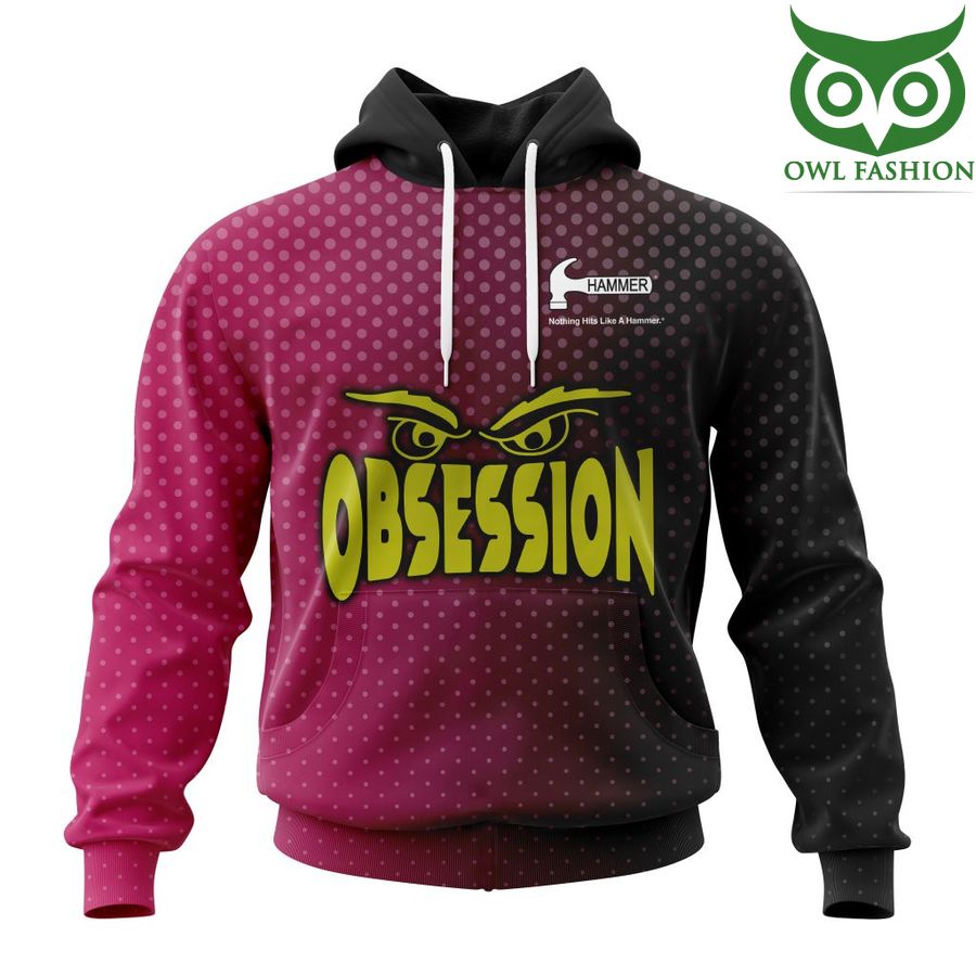 164 Hammer Obsession Bowling Jersey 3D Shirt