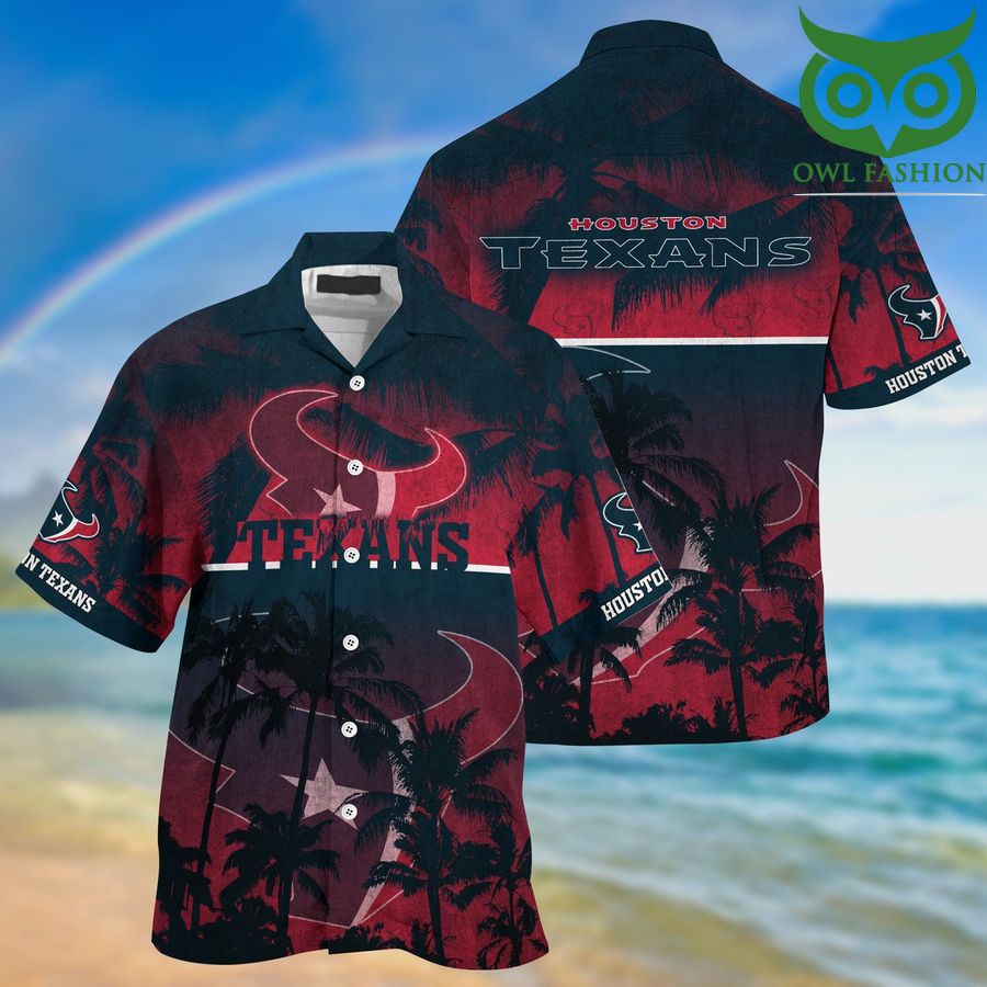 125 Houston Texans Tropical Summer Hawaiian Shirt