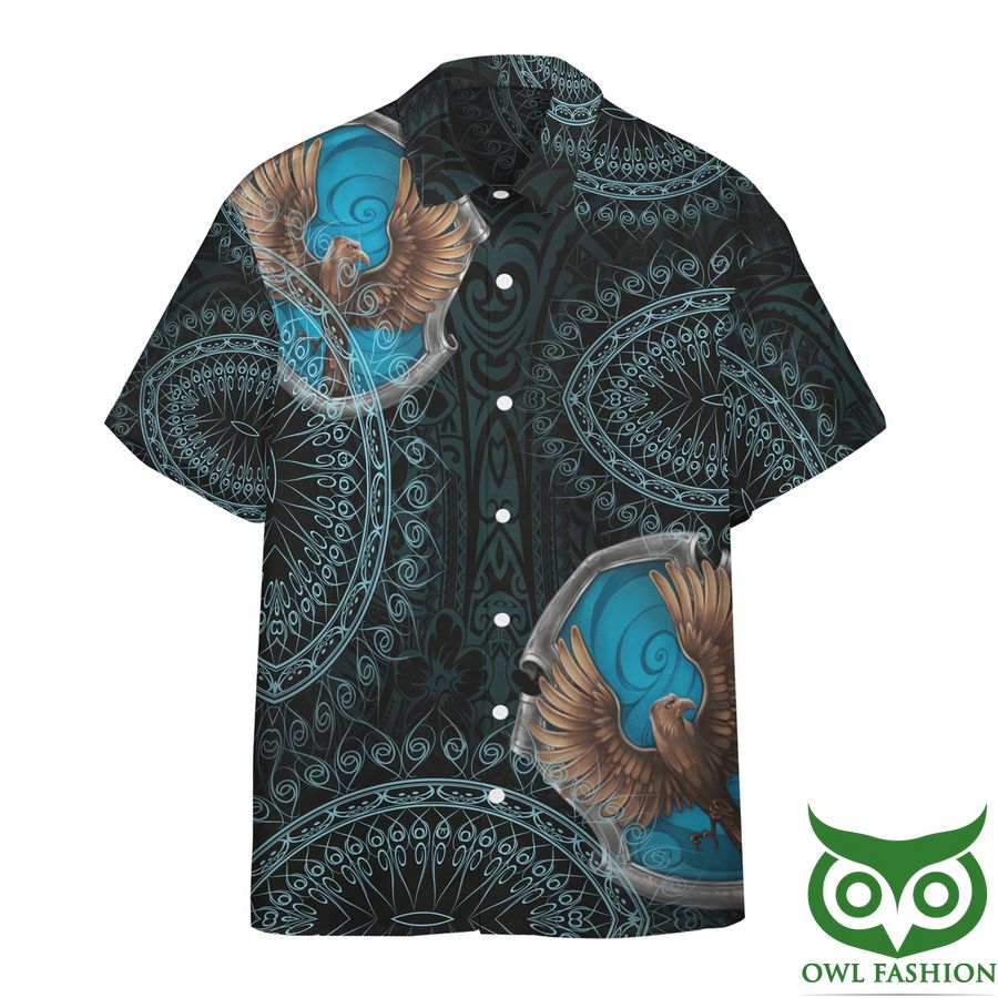 374 3D Harry Potter Wise Like A Rav Polynesian Style Hawaiian Shirt