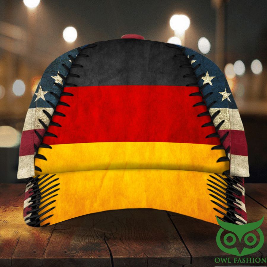 73 German Flag American Flag Classic Cap Germany Pride Patriotic Classic Caps Gifts For German People