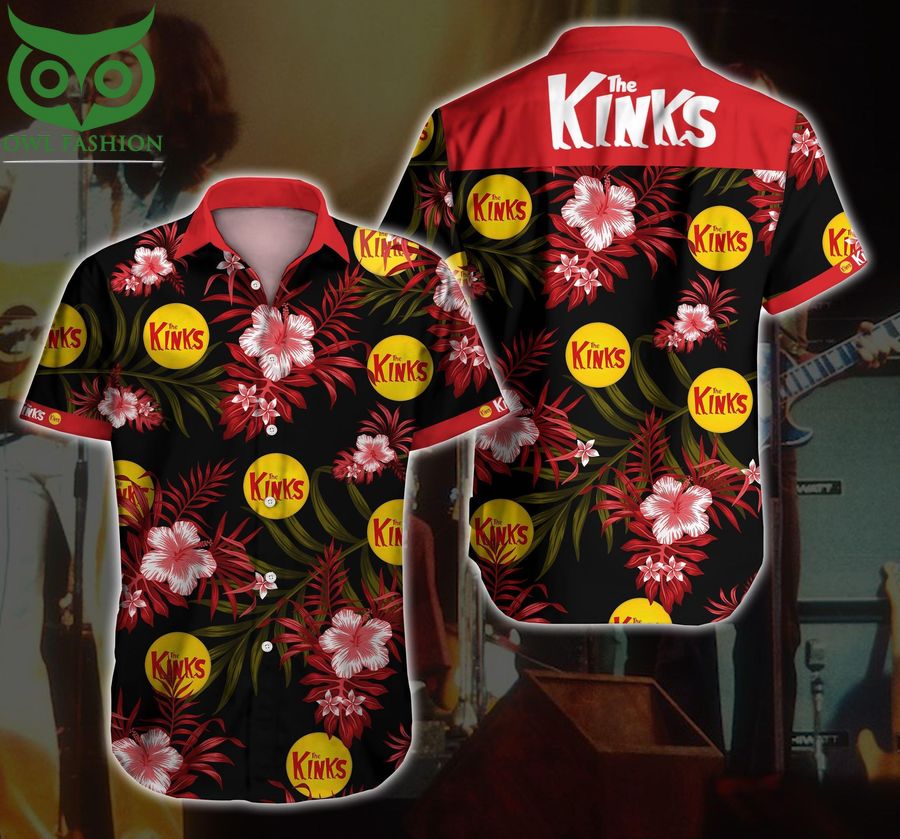 233 The Kinks rock band Hawaiian Shirt Summer Shirt