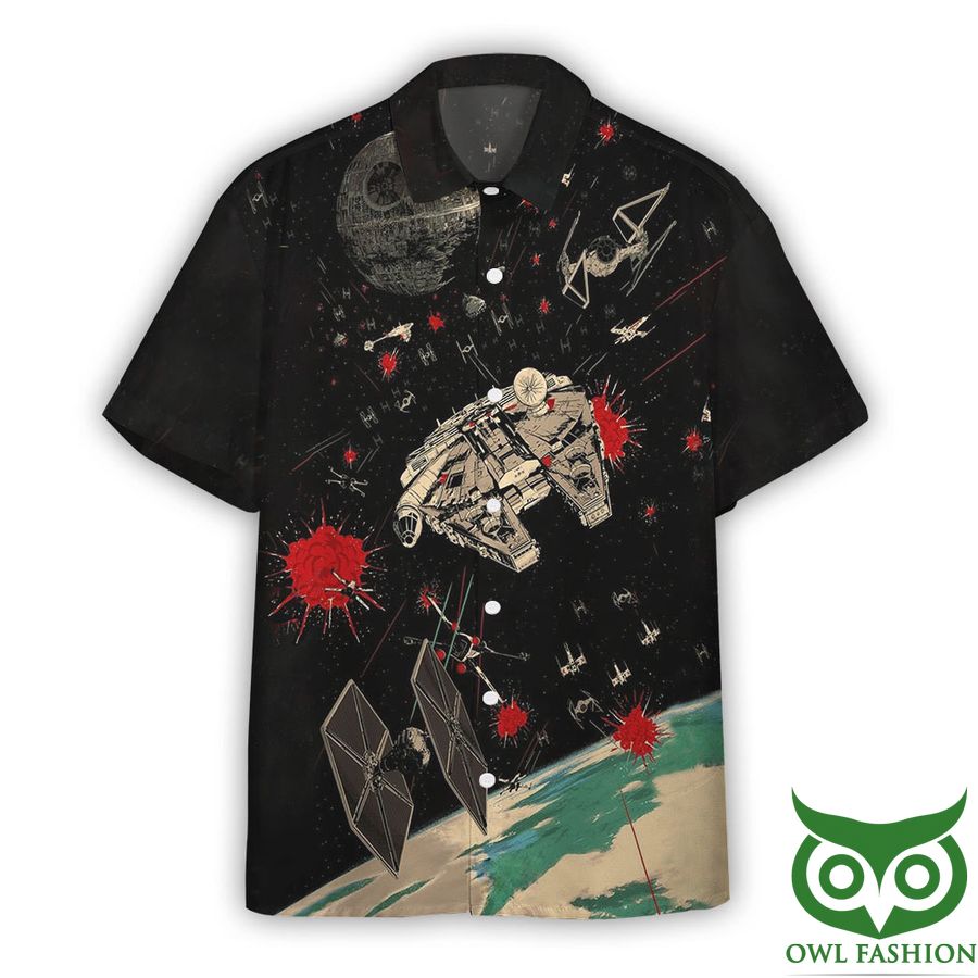501 3D Star Wars Spaceships Custom Short Sleeves Shirt