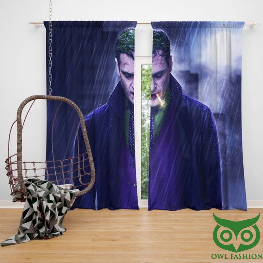 28 Joker Movie Joaquin Phoenix Window Curtain