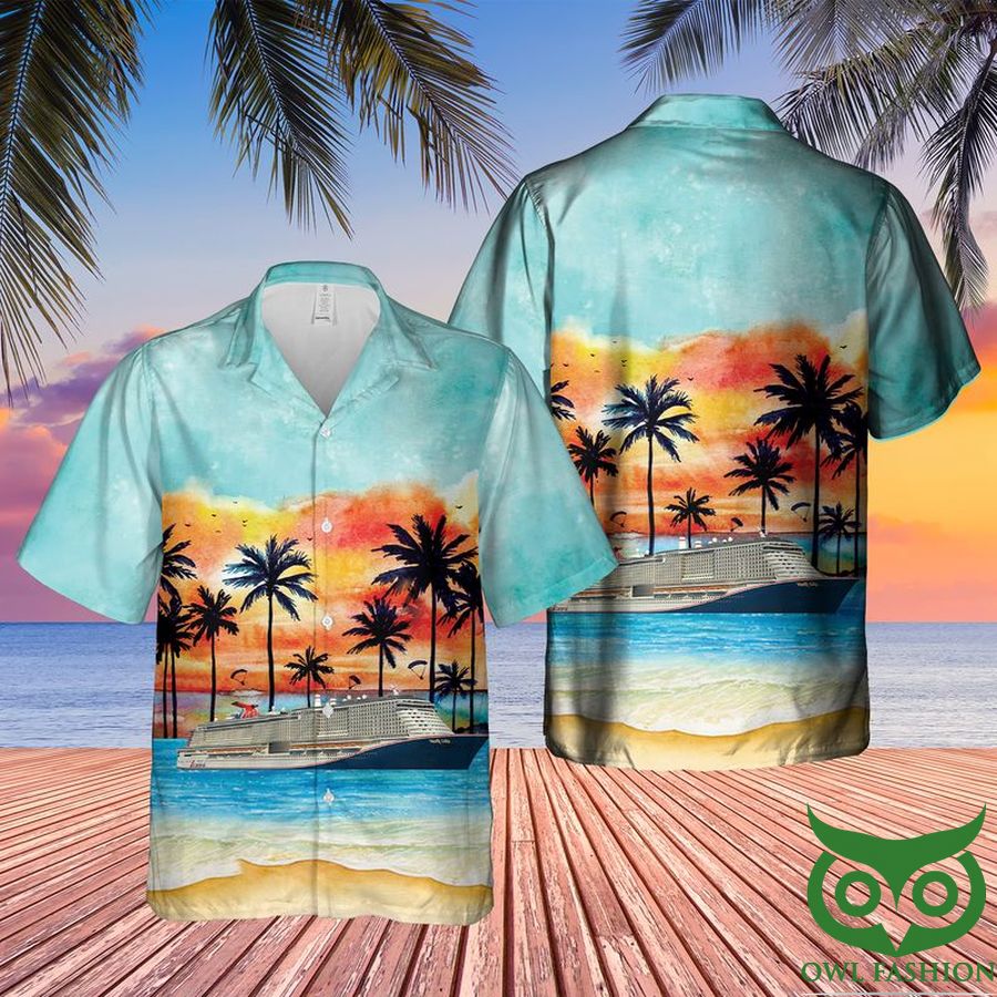 55 US Cruise Mardi Gras Hawaiian Shirt