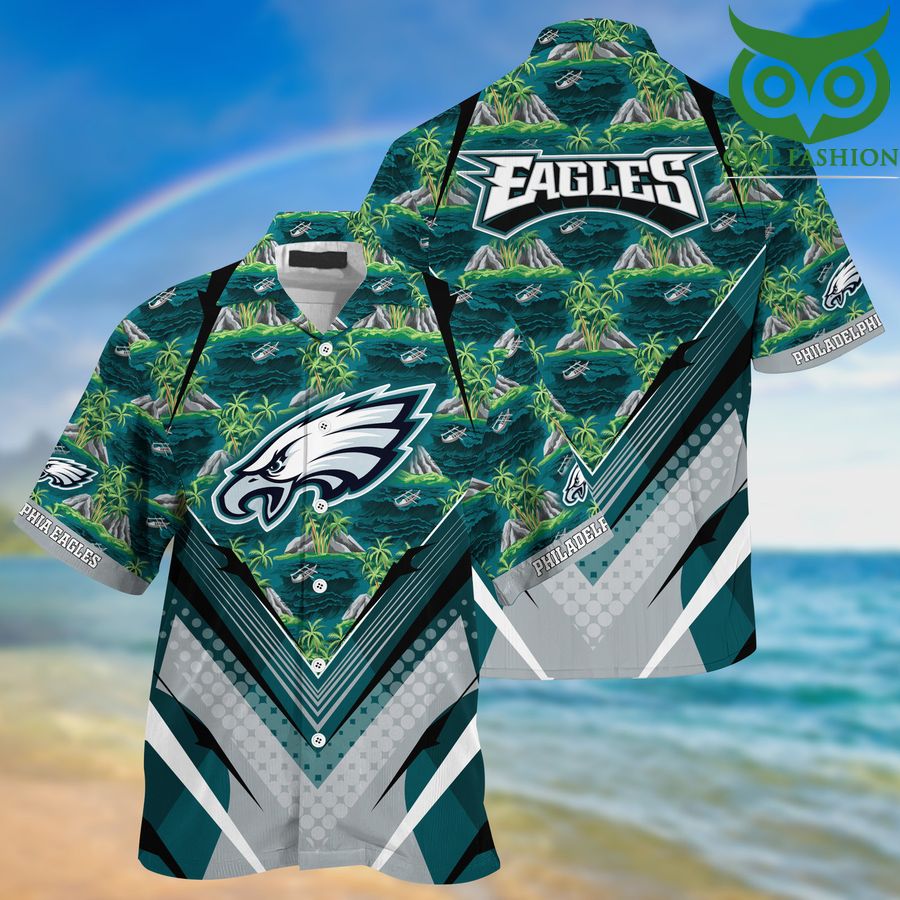 197 Philadelphia Eagles Tropical Summer Hawaiian Shirt