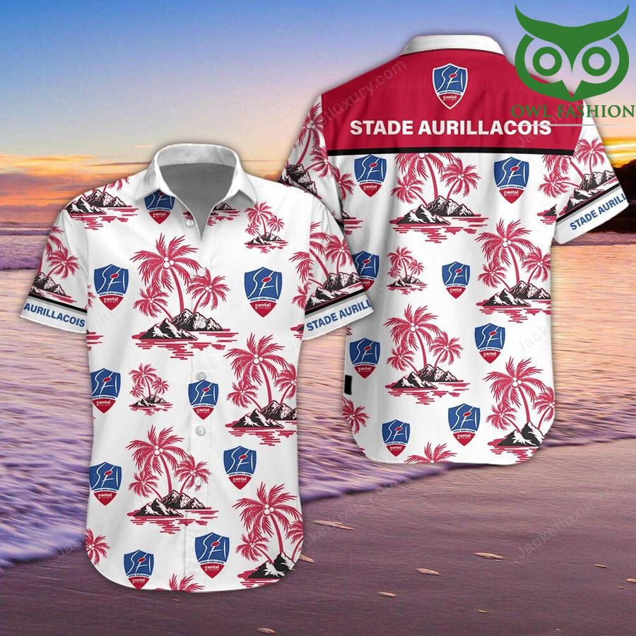 19 Stade Aurillacois Cantal Auvergne Hawaiian Shirt Hawaiian Shirtsummer button up