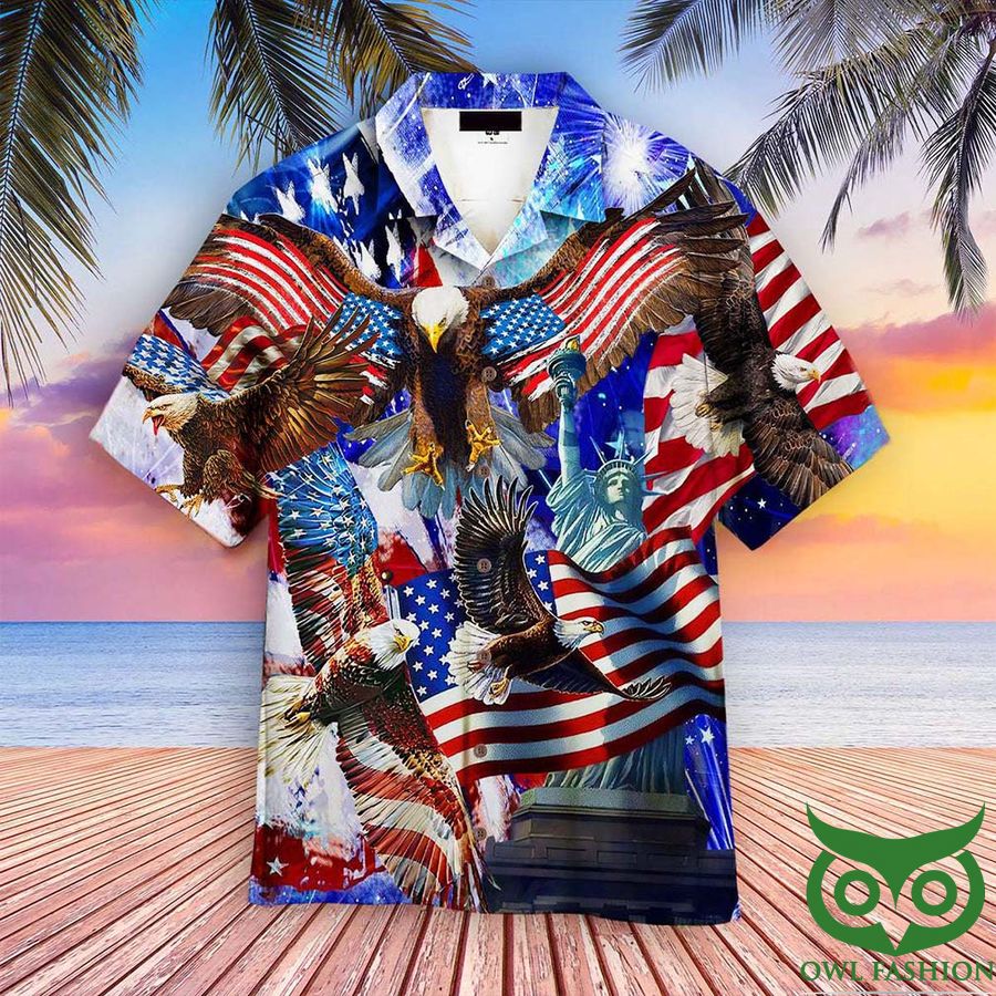 39 4th Of July Happy Independence Day Hawaiian Shirt