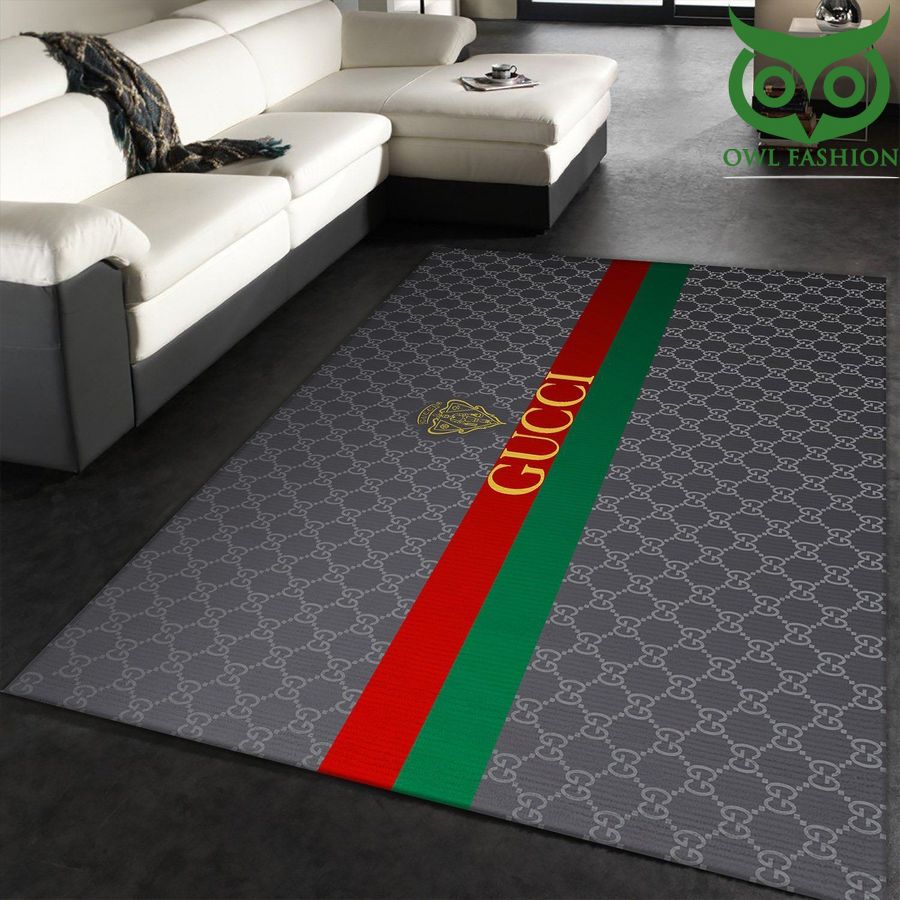 2 Gucci Fashion Brand Luxury Beauty Area Rugs Living Room Carpet Christmas Gift Floor Decor The US Decor