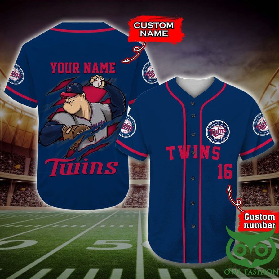 Minnesota Twins Baseball Jersey MLB Custom Name Number