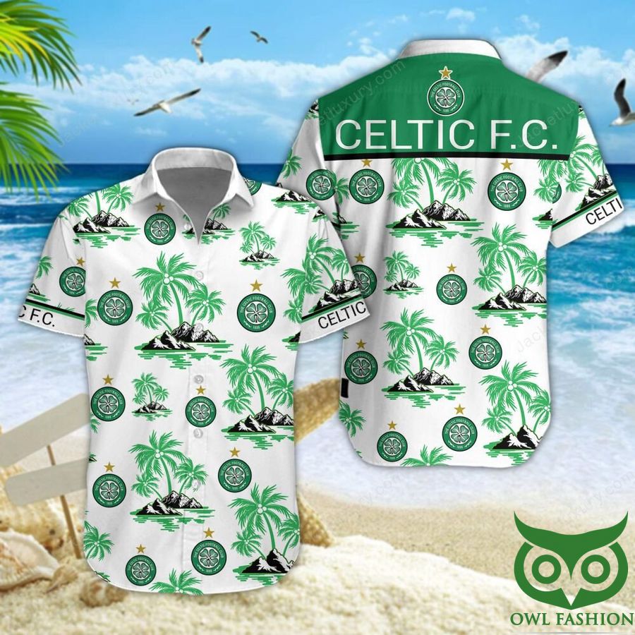 Celtic F.C. Coconut Island Hawaiian Shirt