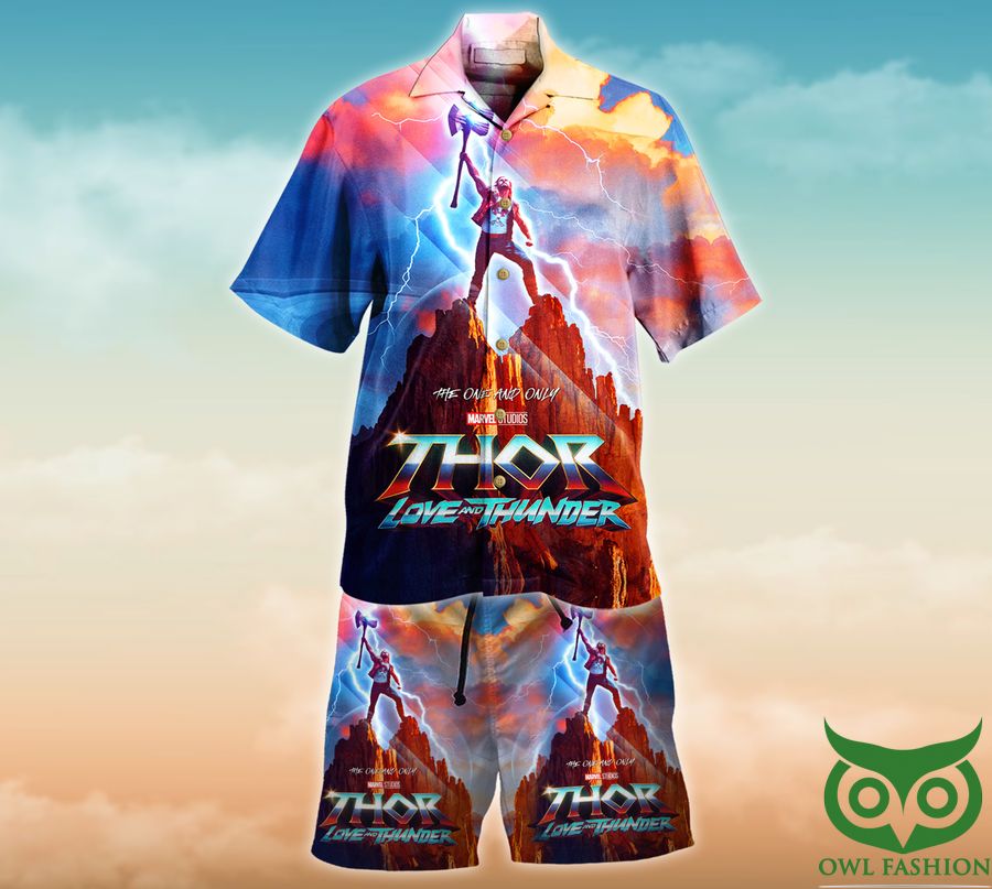 Thor Love and Thunder Marvel Hawaiian Shirt