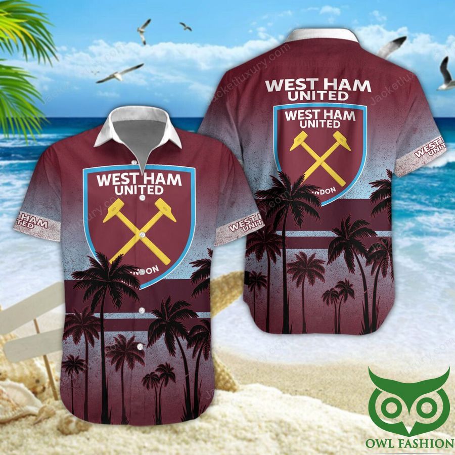West Ham United F.C Logo Coconut 3D Shirt