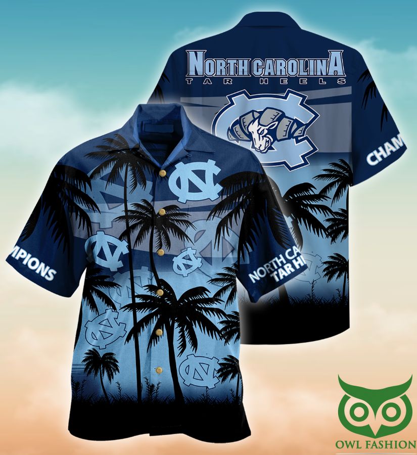 North Carolina Tar Heels NCAA Hawaiian Shirt Shorts