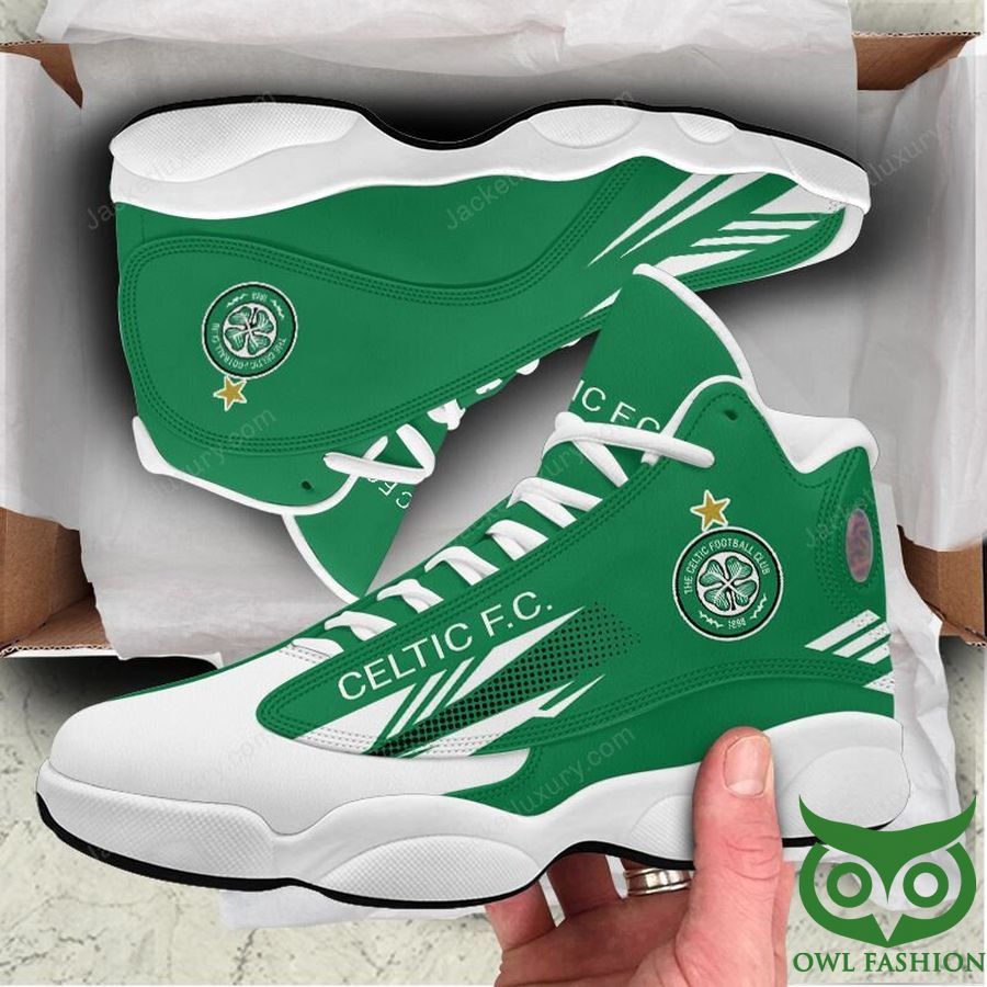 Celtic F.C. White Green Air Jordan 13