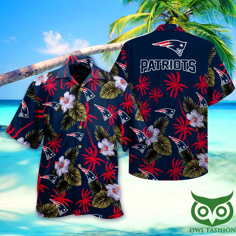 PREMIUM New England Patriots NFL Hawaiian Shirt