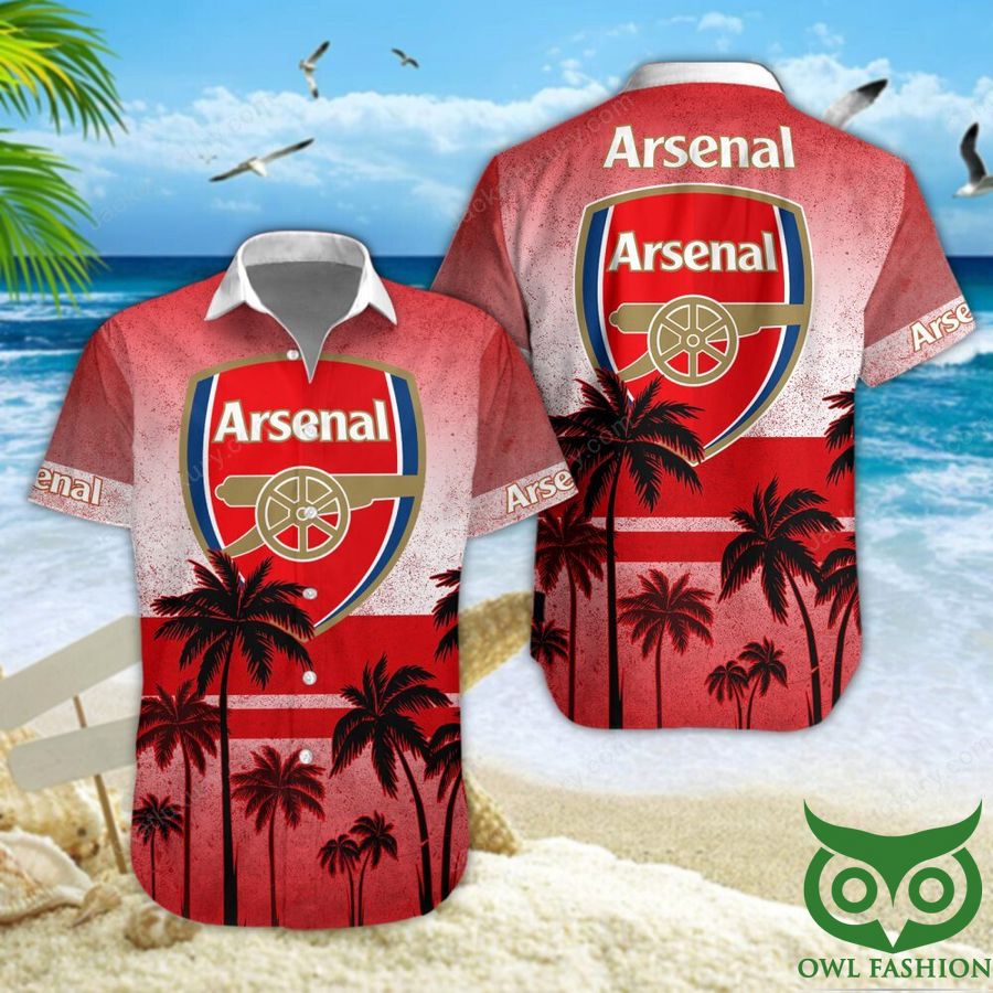 Arsenal the gunners F.C. Coconut Red 3D Shirt