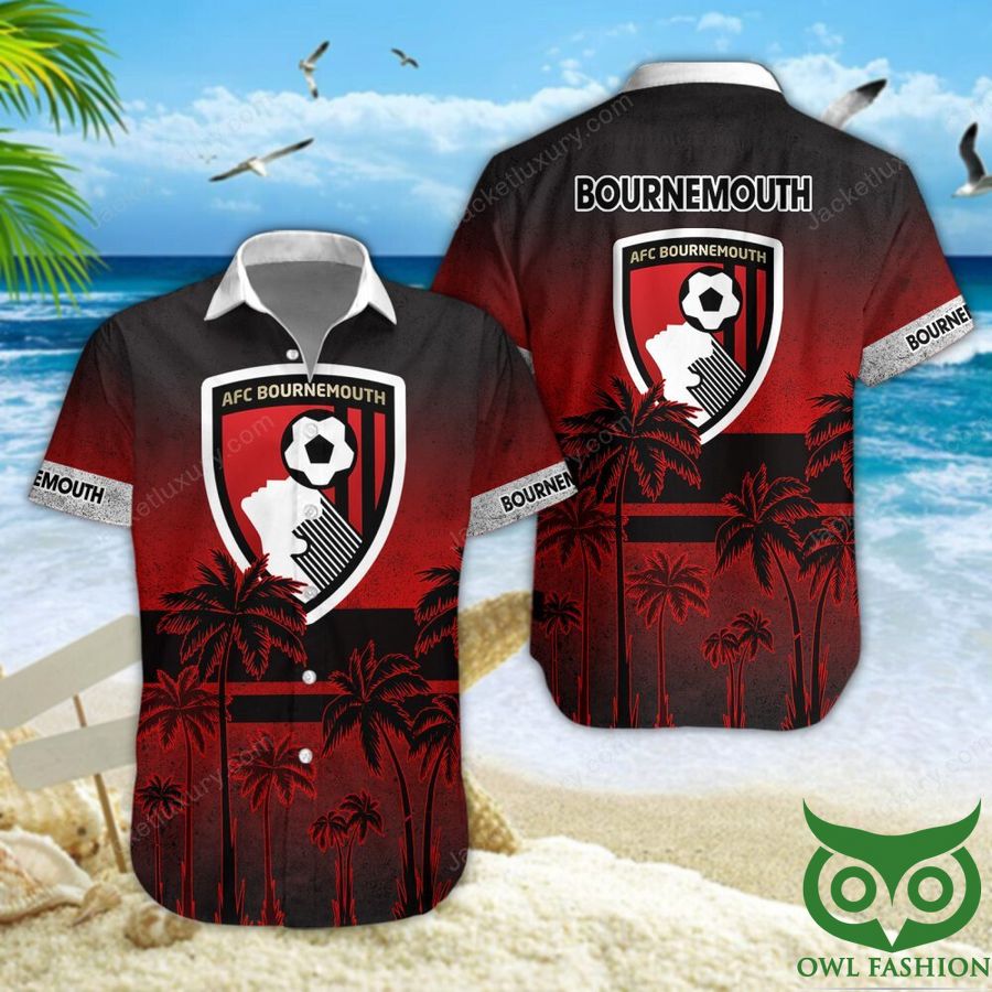 A.F.C. Bournemouth Coconut Black Red 3D Shirt