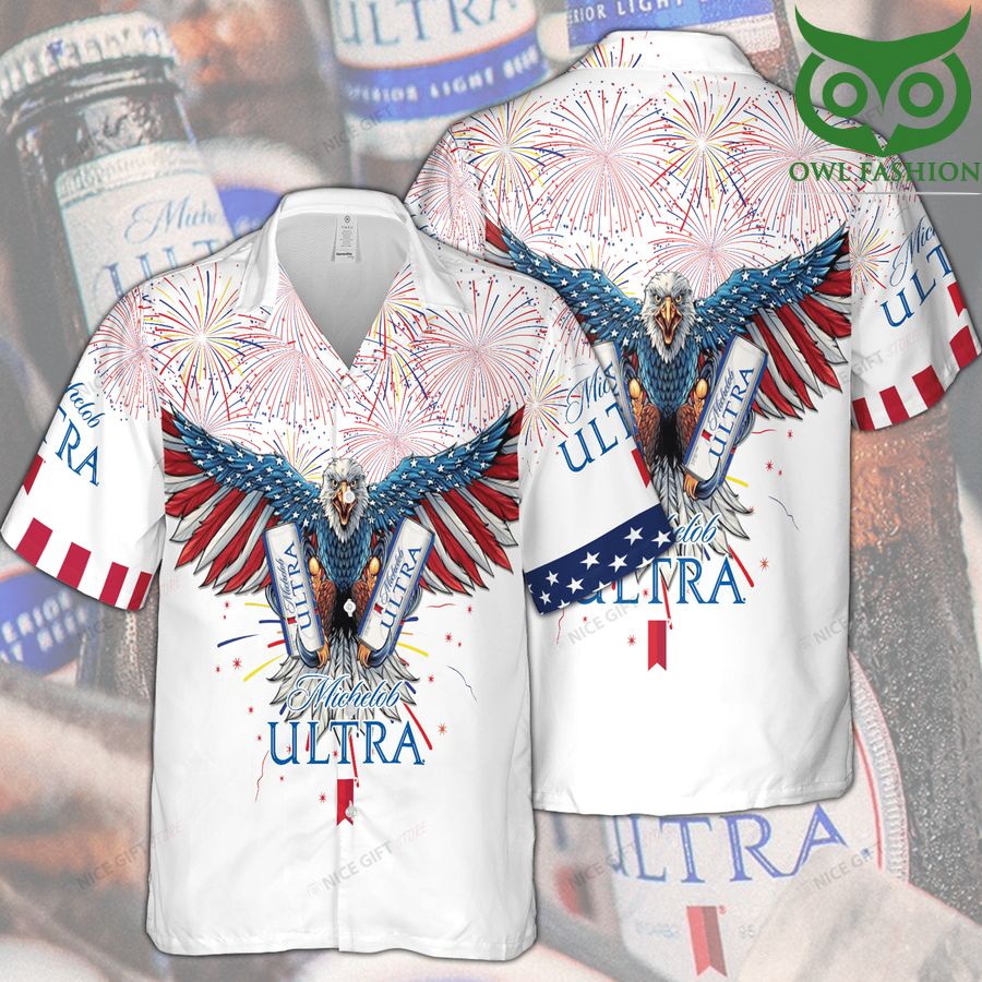 Michelob ULTRA American vibe eagle Hawaii 3D Shirt