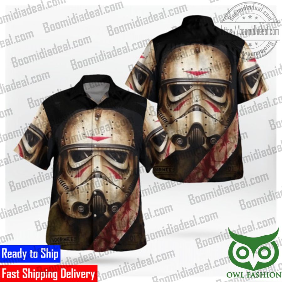Star Wars Clumsy Stormtrooper Halloween Hawaiian Shirt