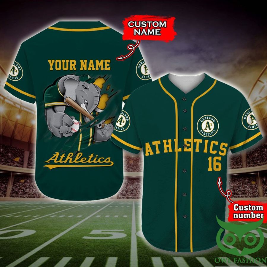 Oakland Athletics Baseball Jersey MLB Custom Name Number