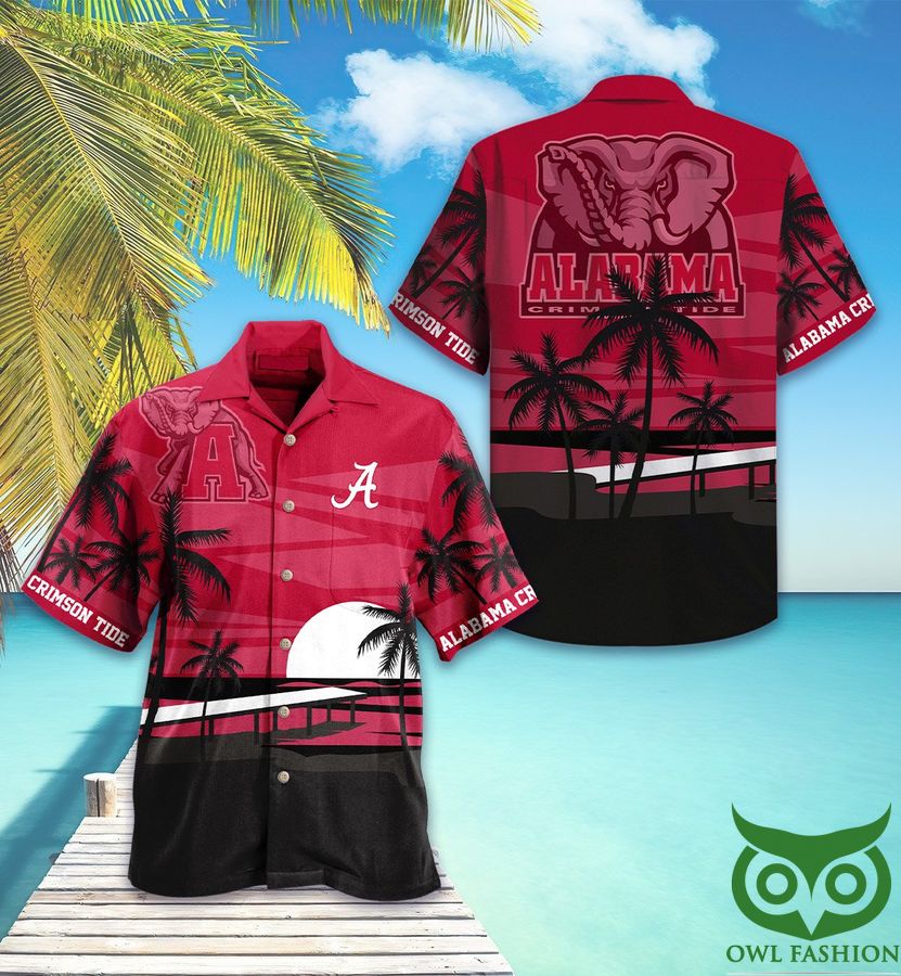 Alabama White Sun Red Sunset Hawaiian Shirt