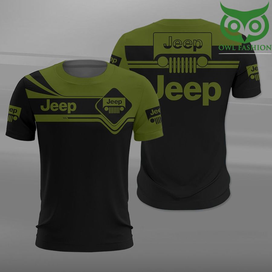 Jeep signature colors logo luxury 3D Shirt full printed