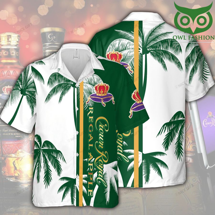 Crown Royal Regal Apple 3D Shirt Hawaiian aloha for summer