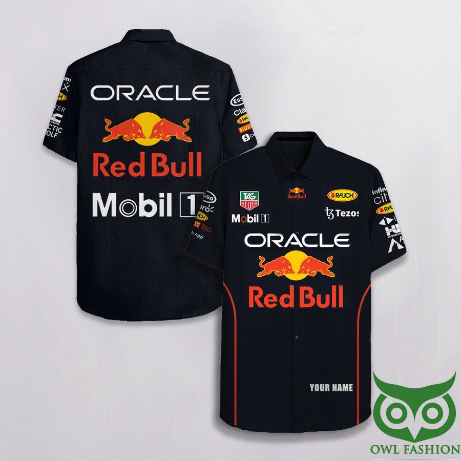 Oracle Red Bull F1 Racing Mobil 1 Personalized Hawaiian Shirt AOP