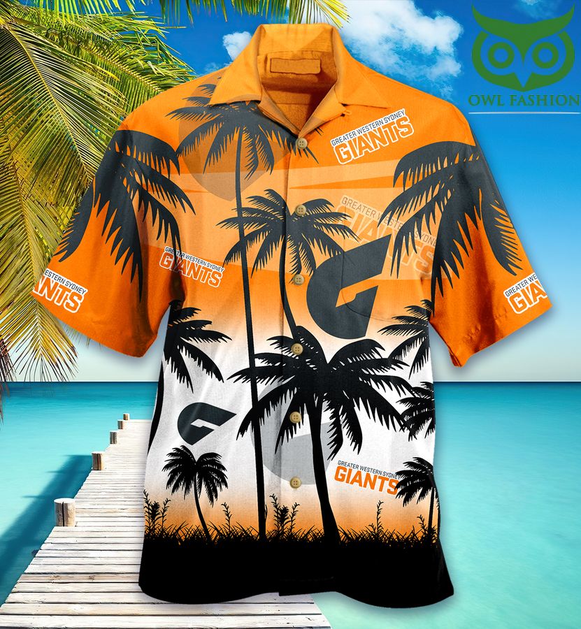 AFL Greater Western Sydney Giants Hawaiian Shirt