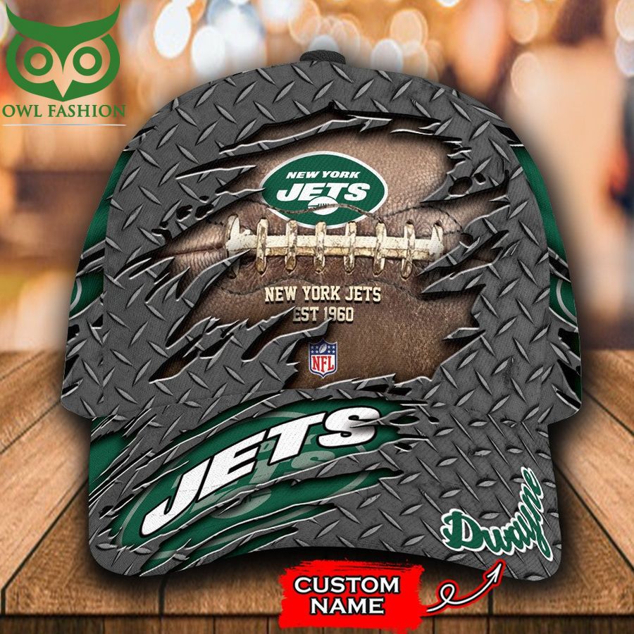 New York Jets Classic Cap Luxury NFL Custom Name