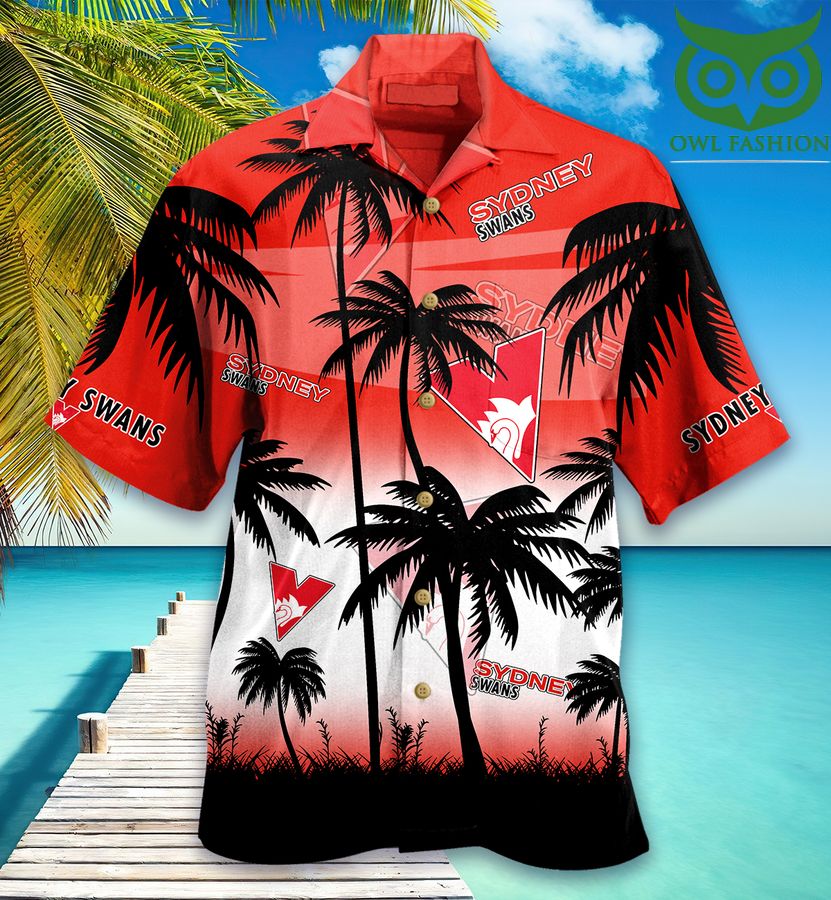 AFL Sydney Swans football club Hawaiian Shirt