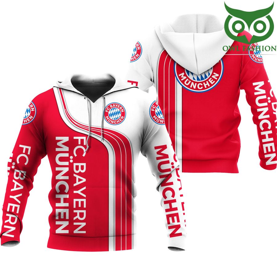 Bayern Munich uniform 3D Full Printing Hawaiian Shirt Tshirt Hoodie