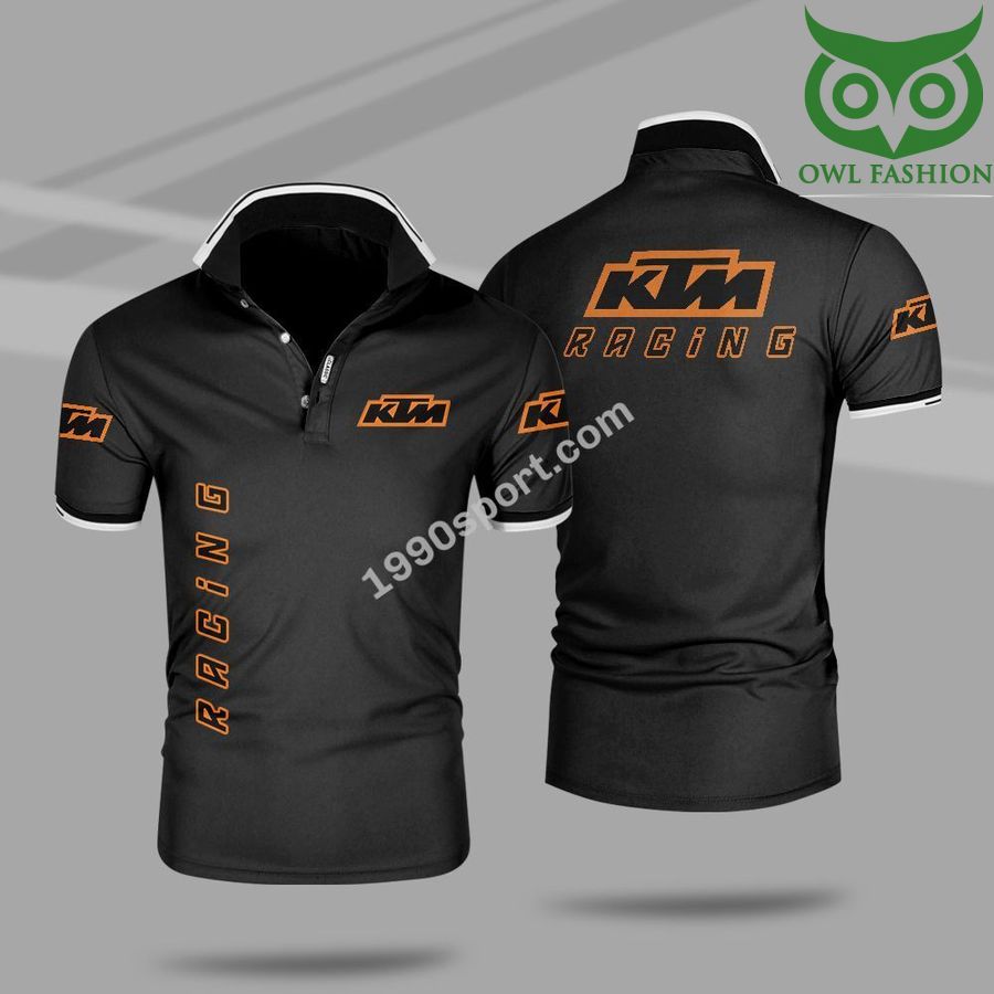 528 KTM brand logo classic style 3D Polo shirt