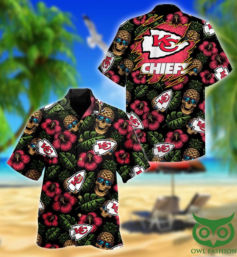 54 Kanas City Chiefs NFL Pineapple Hawaiian Shirt