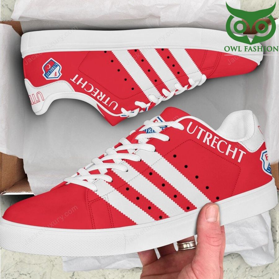 FC Utrecht red Stan Smith shoes limited