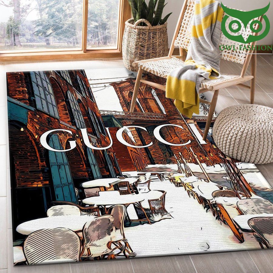 Gucci Fashion Area Rug Living Room Rug Home Decor Floor Decor