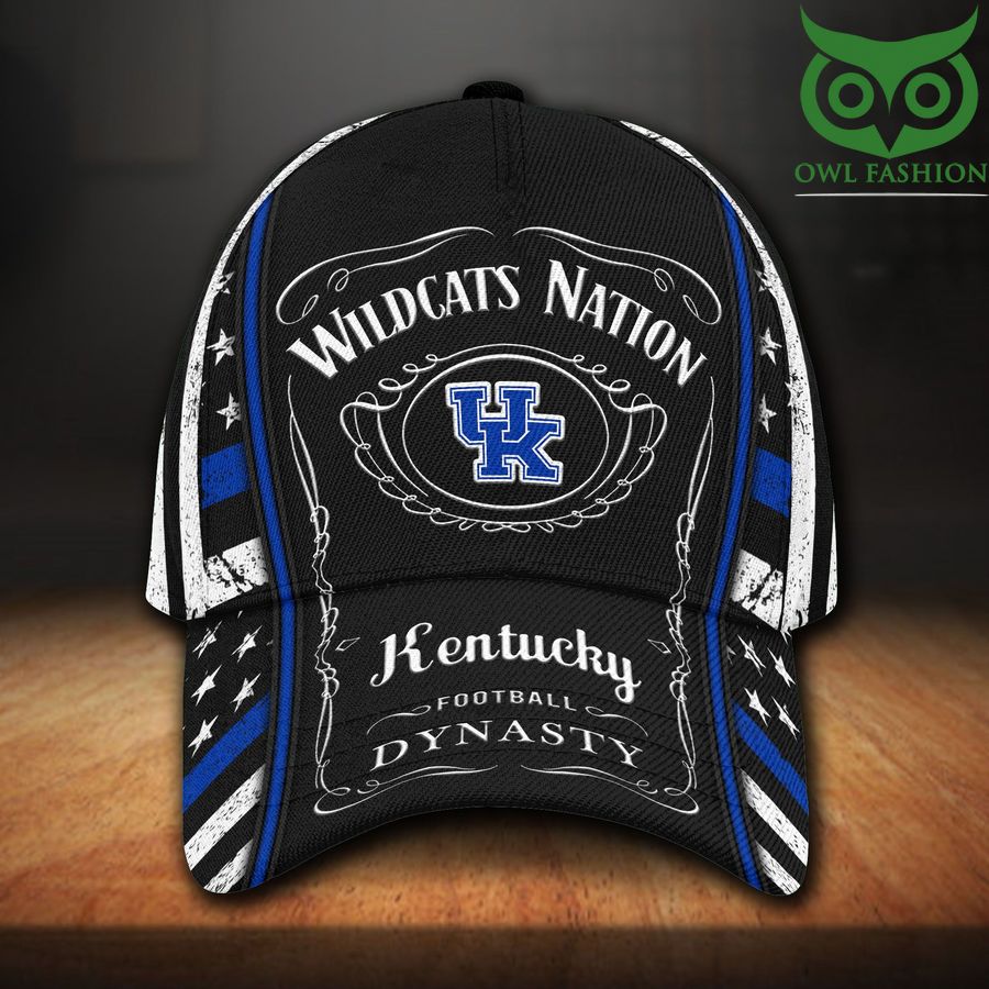 Kentucky Wildcats NCAA and Jack Daniel 3D Cap 