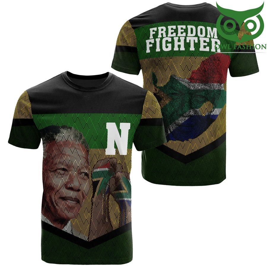 Nelson Mandela South Africa Freedom Fighter t shirt